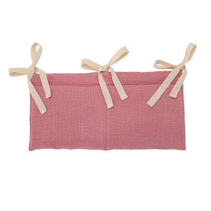 Hanging Crib Storage Bag – Baby Diaper & Toy Organizer