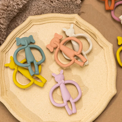 ChewyBuddy Silicone Teether – Baby Dental Toy