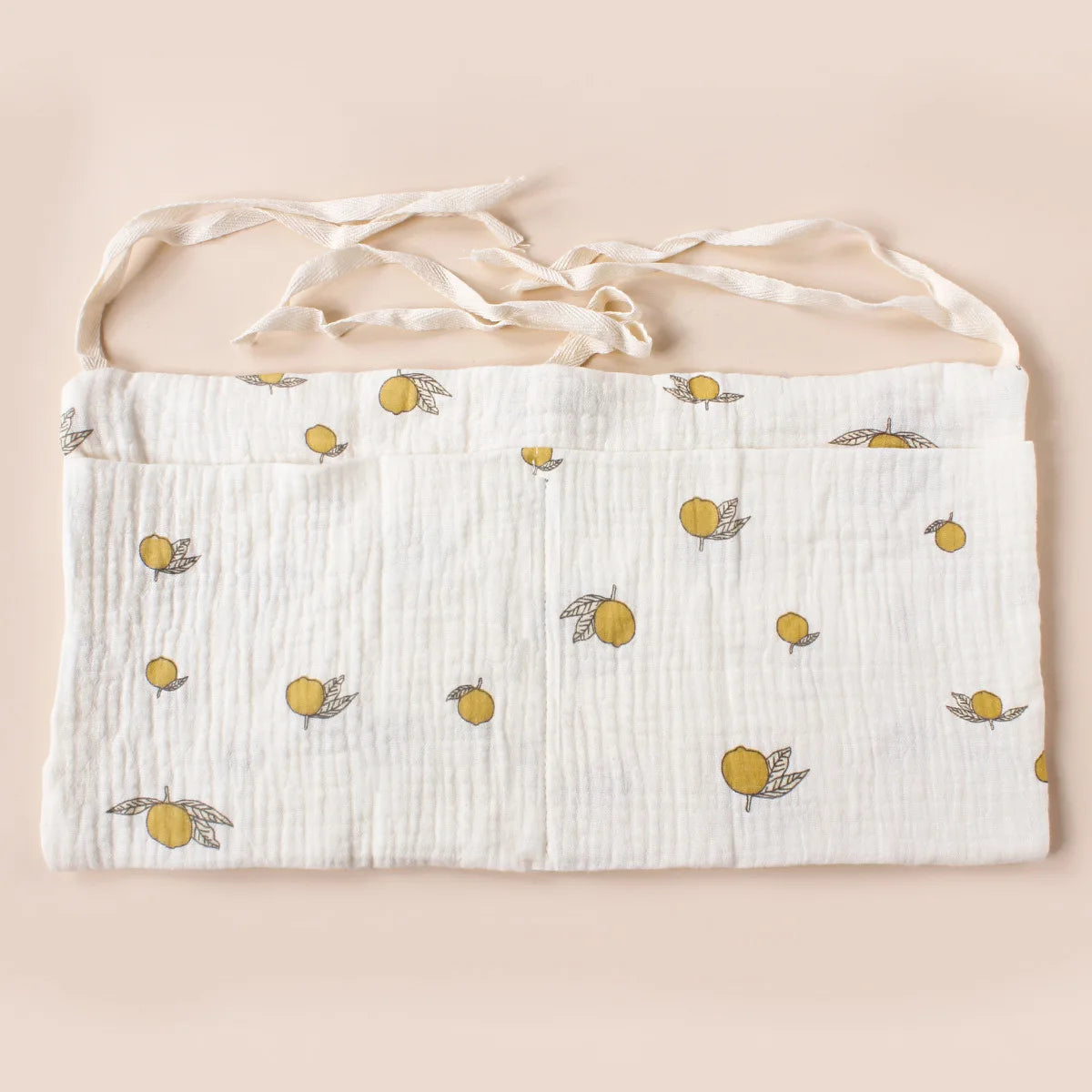 Hanging Crib Storage Bag – Baby Diaper & Toy Organizer