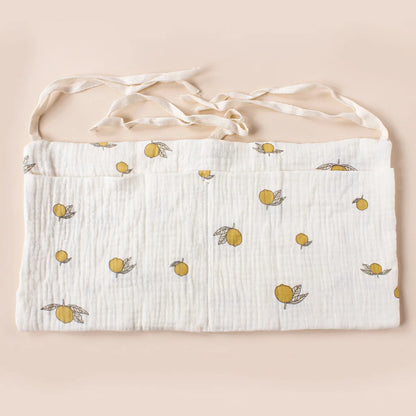 Hanging Crib Storage Bag – Baby Diaper & Toy Organizer