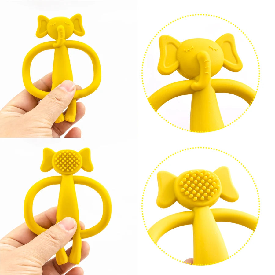 ChewyBuddy Silicone Teether – Baby Dental Toy