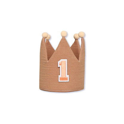 PartyPrince / PartyPrincess 1st Birthday Crown Hat