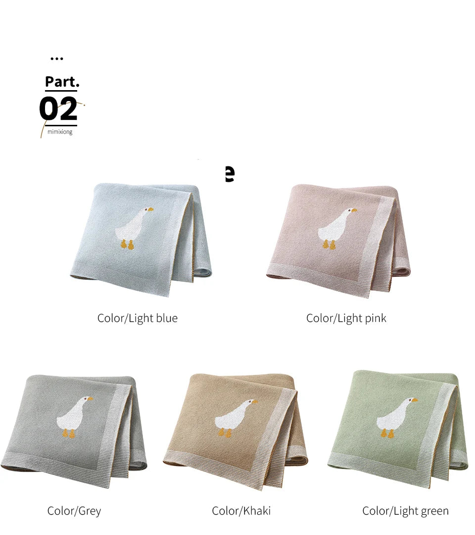 Newborn Baby Swaddle Blanket – Cozy Stroller & Basket Wrap