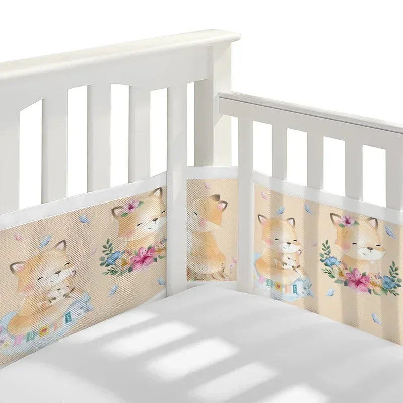 Safe Sleep Mesh Crib Fence