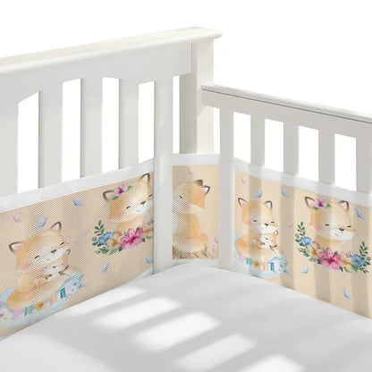 Safe Sleep Mesh Crib Fence