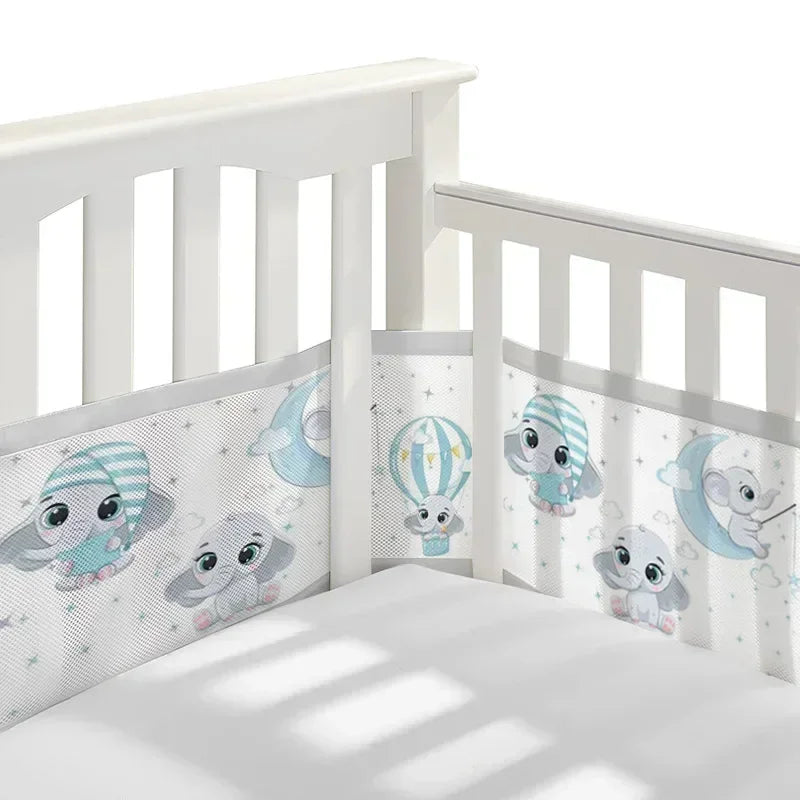 Safe Sleep Mesh Crib Fence