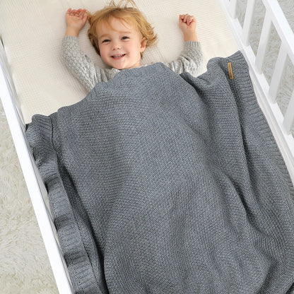Super Soft Baby Blanket for bed or stroller