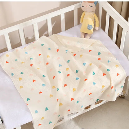 Newborn Muslin Swaddle Wrap – Gentle Cotton Blanket