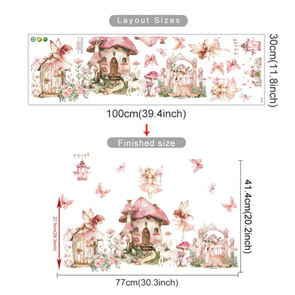 FloraFairy Kids Wall Stickers