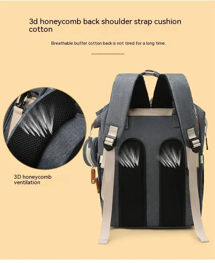 BabyNest Diaper Bag with Changing Station 3 in 1