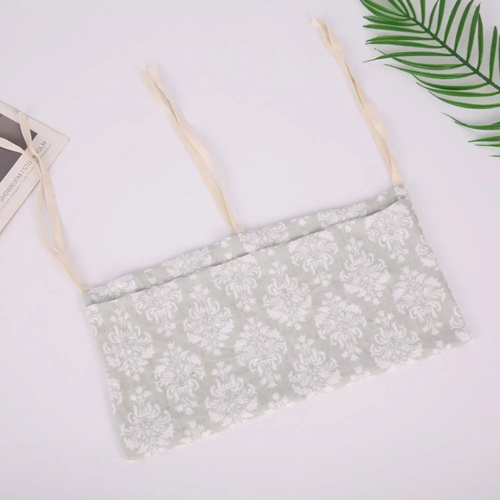 Hanging Crib Storage Bag – Baby Diaper & Toy Organizer