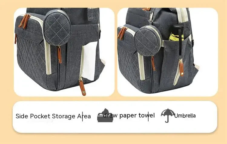 BabyNest Diaper Bag with Changing Station 3 in 1