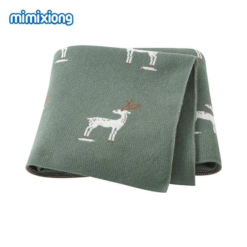 Newborn Baby Swaddle Blanket – Cozy Stroller & Basket Wrap