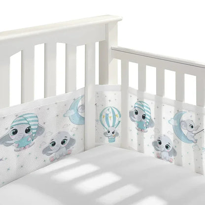 Safe Sleep Mesh Crib Fence