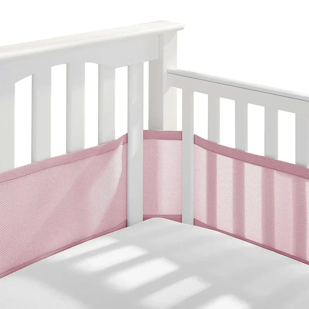 Safe Sleep Mesh Crib Fence