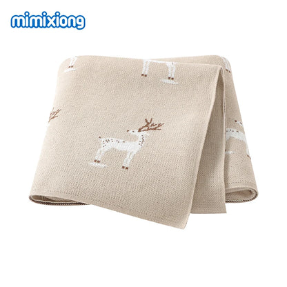 Newborn Baby Swaddle Blanket – Cozy Stroller & Basket Wrap