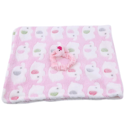 Newborn Baby Blanket & Swaddle Wrap – Warm Fleece &amp; Flannel, Infant Bedding, Winter Comfort
