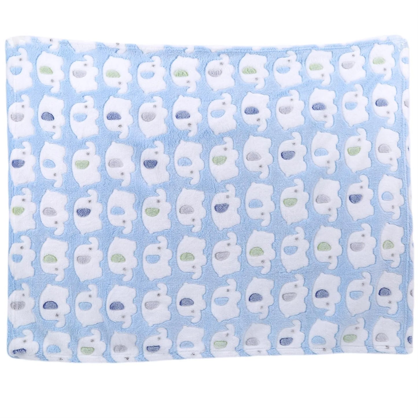 Newborn Baby Blanket & Swaddle Wrap – Warm Fleece &amp; Flannel, Infant Bedding, Winter Comfort