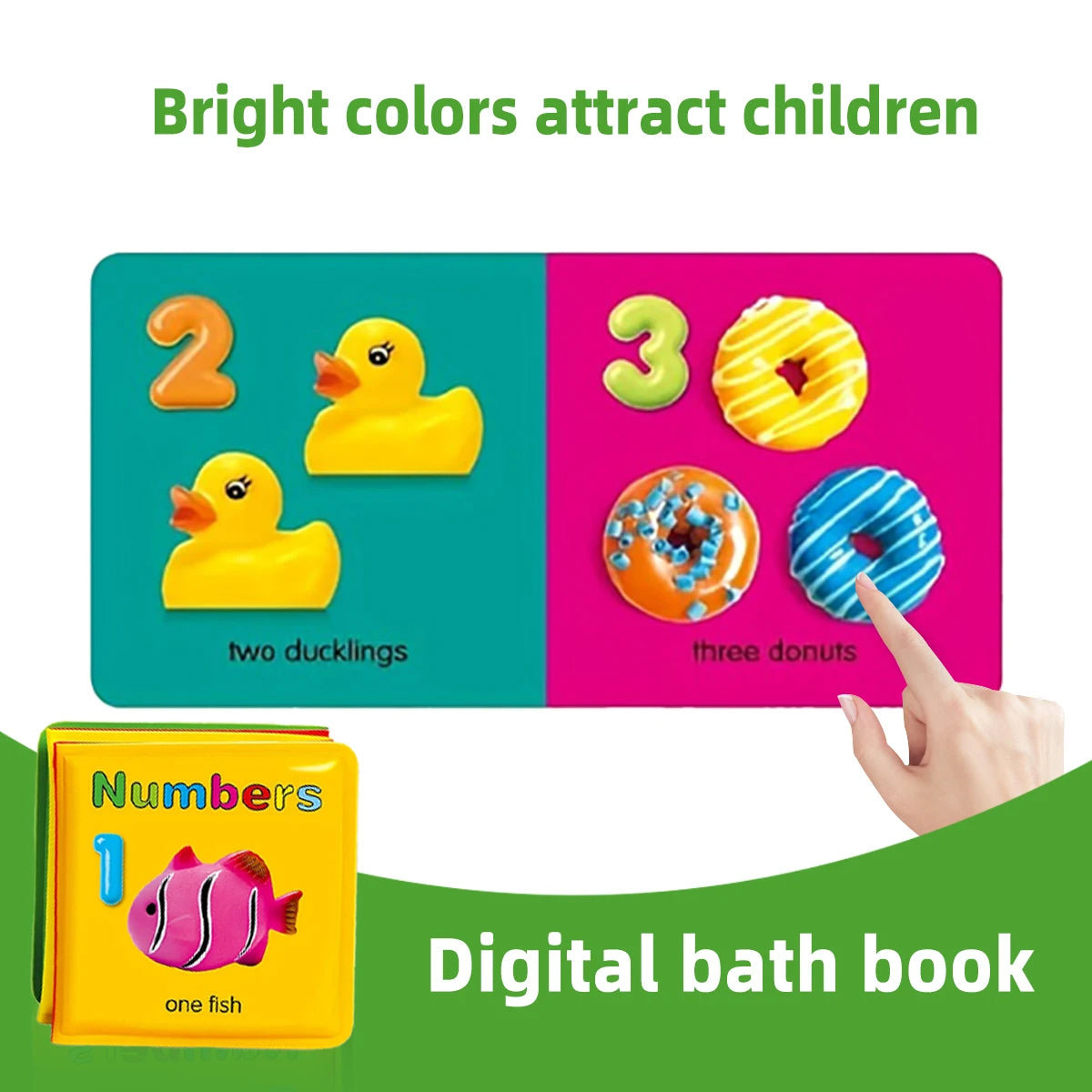 Splashy Tales – Floating Baby Bath Books