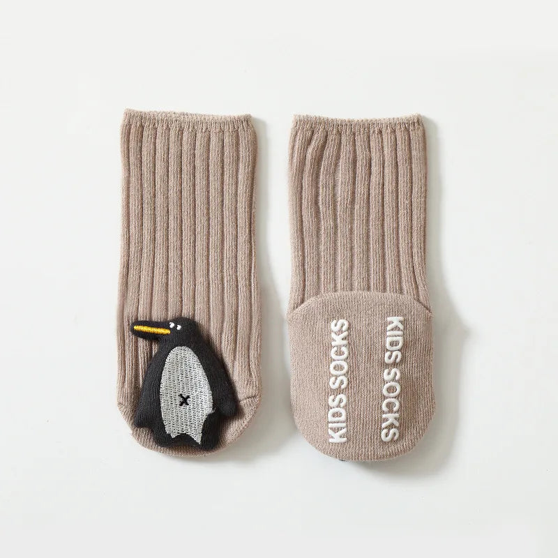 Baby Knee High Socks – Cozy Cotton Animal Design