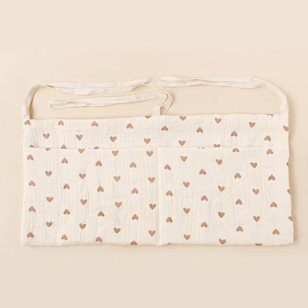 Hanging Crib Storage Bag – Baby Diaper & Toy Organizer