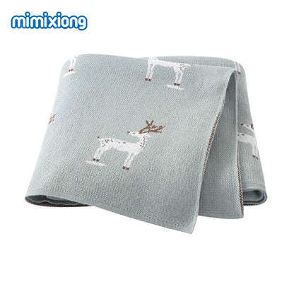 Newborn Baby Swaddle Blanket – Cozy Stroller & Basket Wrap