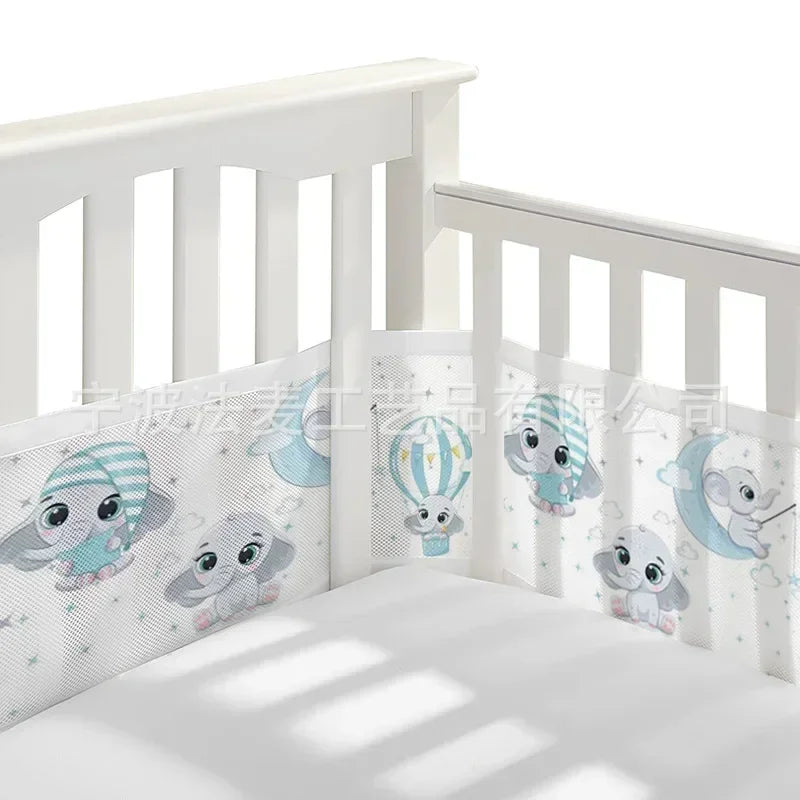 Safe Sleep Mesh Crib Fence
