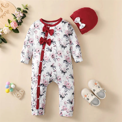 MiniFlora Romper & Hat