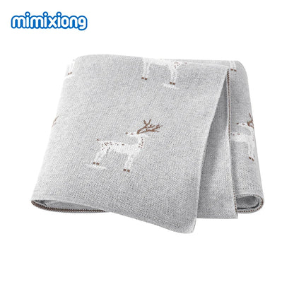Newborn Baby Swaddle Blanket – Cozy Stroller & Basket Wrap