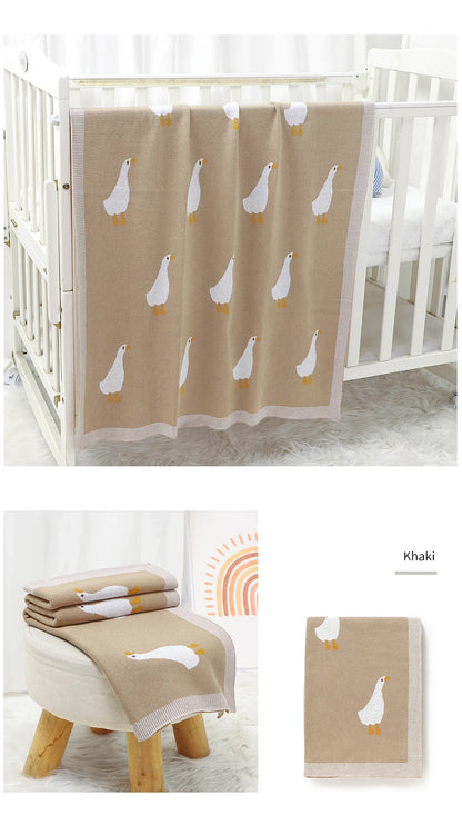 Newborn Baby Swaddle Blanket – Cozy Stroller & Basket Wrap
