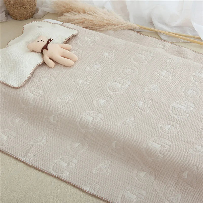 CuddleCotton Baby Blanket – Soft Swaddle & Bedding Quilt