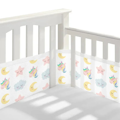 Safe Sleep Mesh Crib Fence