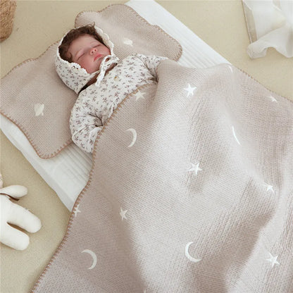 CuddleCotton Baby Blanket – Soft Swaddle & Bedding Quilt