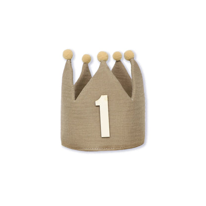 PartyPrince / PartyPrincess 1st Birthday Crown Hat