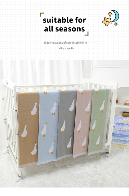 Newborn Baby Swaddle Blanket – Cozy Stroller & Basket Wrap