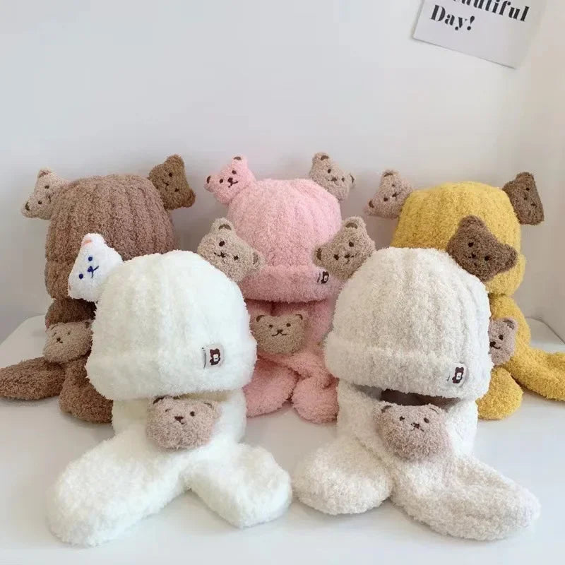 Soft & Cozy Baby Hat with Scarf