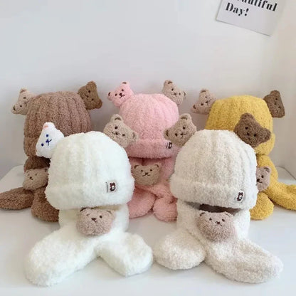 Soft & Cozy Baby Hat with Scarf
