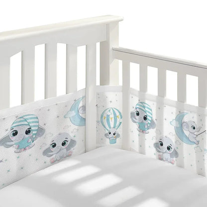 Safe Sleep Mesh Crib Fence