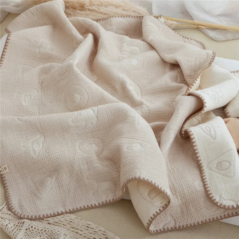 CuddleCotton Baby Blanket – Soft Swaddle & Bedding Quilt