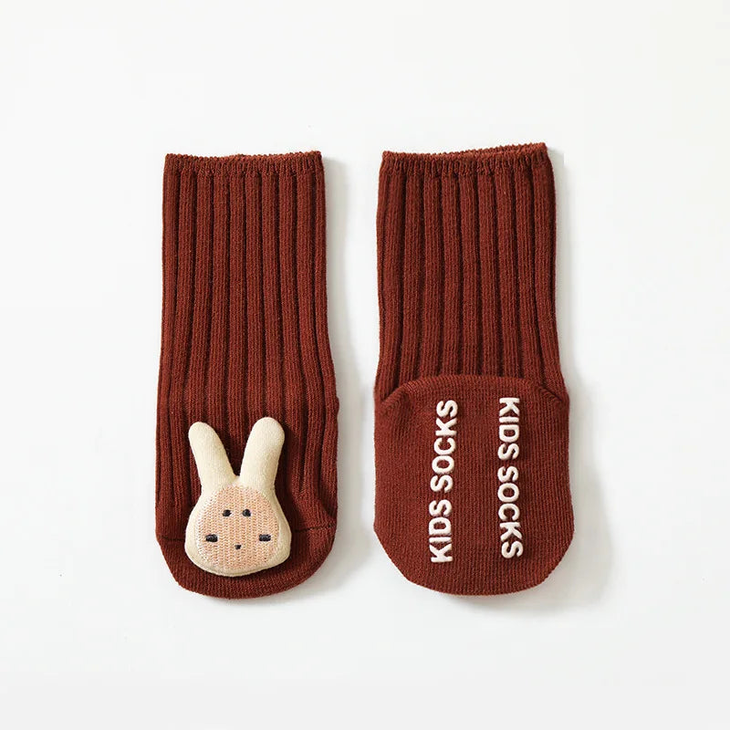Baby Knee High Socks – Cozy Cotton Animal Design