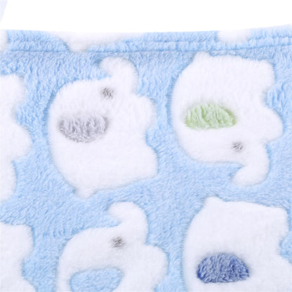 Newborn Baby Blanket & Swaddle Wrap – Warm Fleece &amp; Flannel, Infant Bedding, Winter Comfort