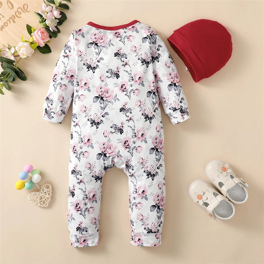 MiniFlora Romper & Hat