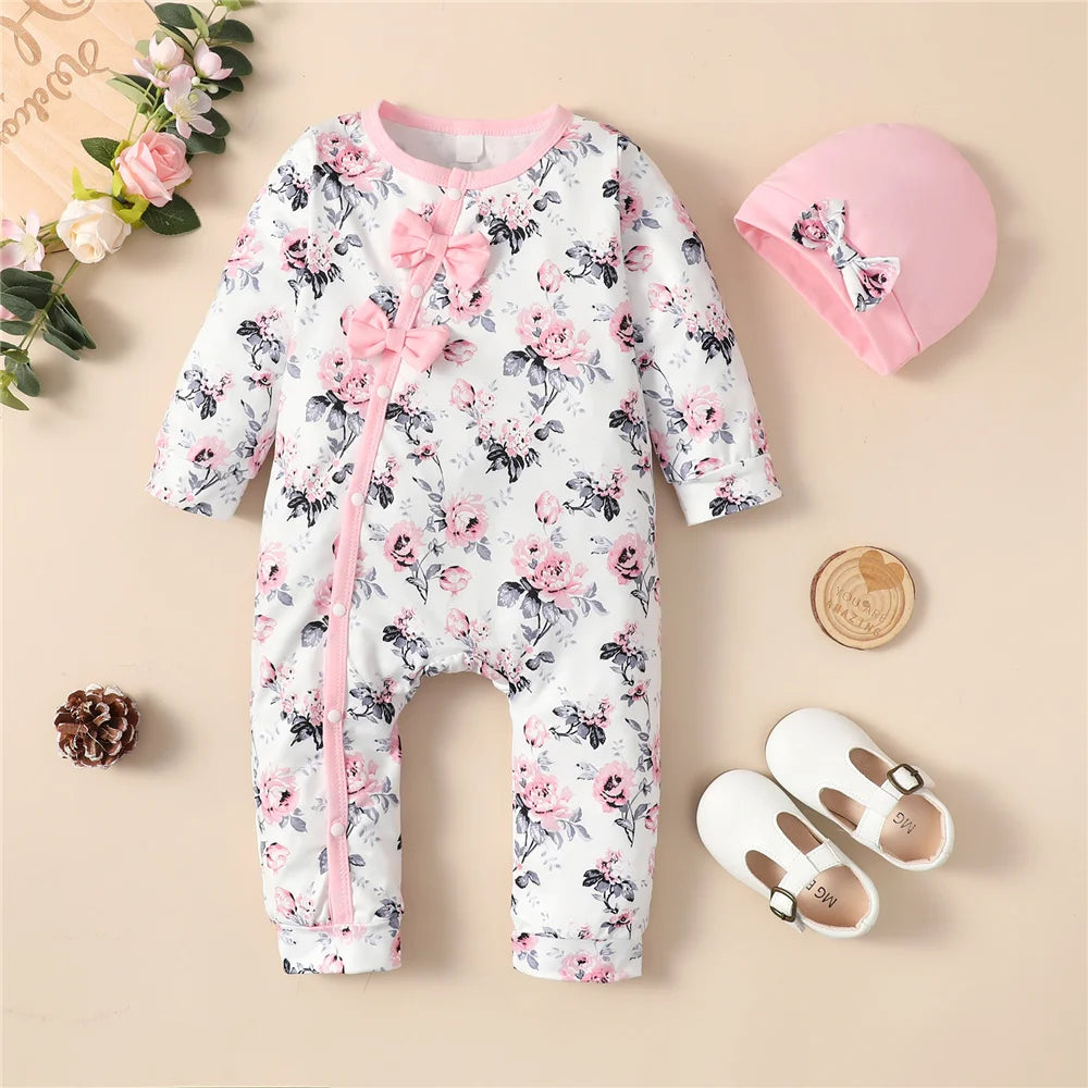 MiniFlora Romper & Hat