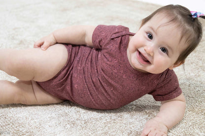 Cute organic baby onesie