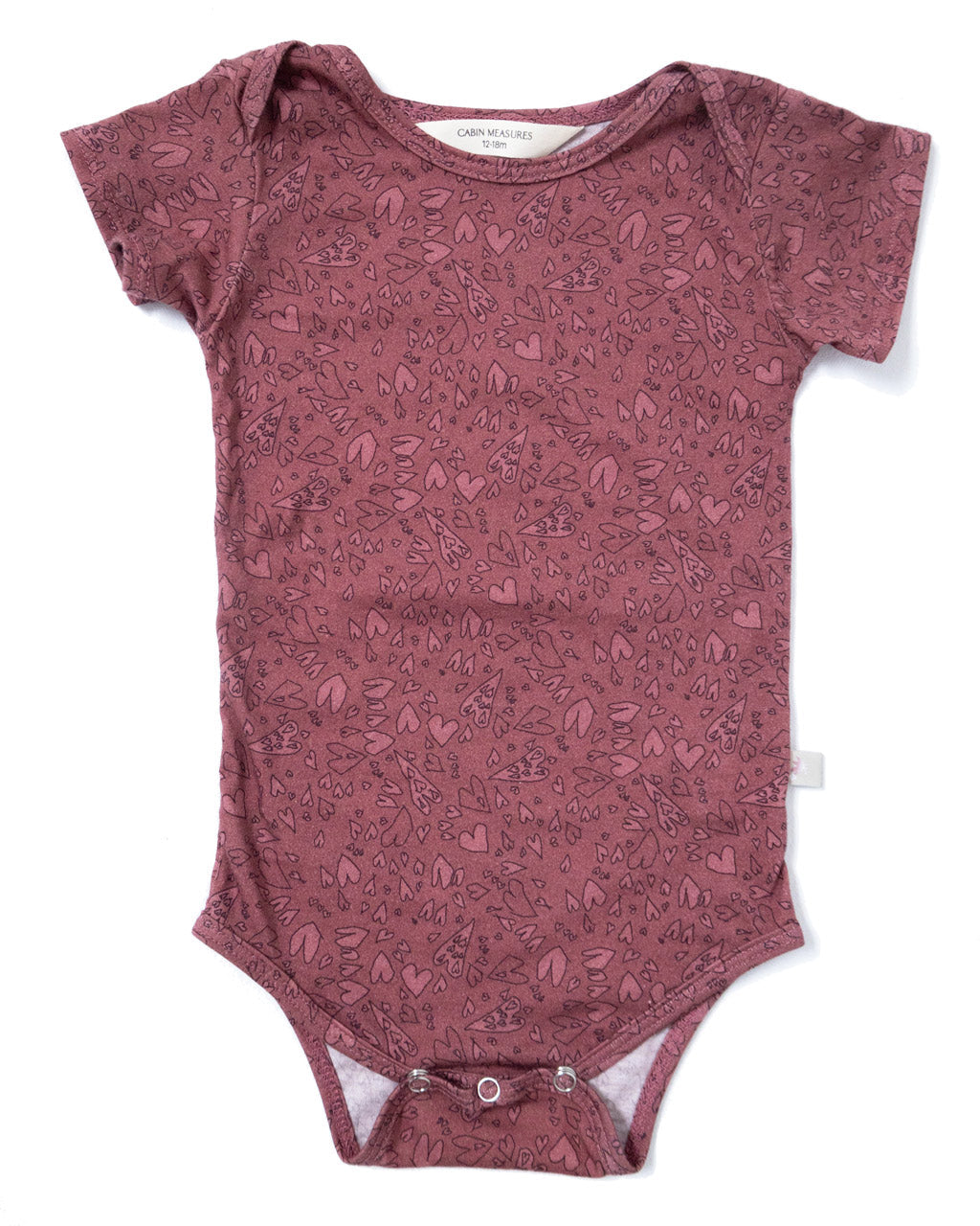 Cute organic baby onesie